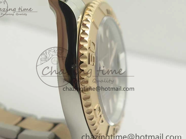 SS A2836 Dial Brown VRF Bracelet Best on SS RG 1:1 Yacht-Master 116621 Edition 0126